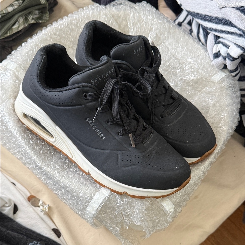 Skechers ladies black  Athletic Sneakers